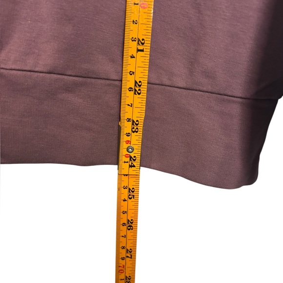 NEW Pact Women’s Mauve Open Back Organic Cotton Sweatshirt Size Large - Picture 10 of 11